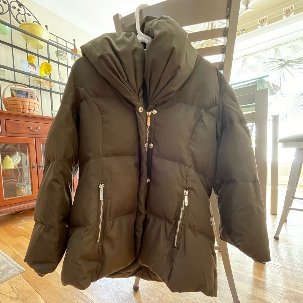 Michael Kors L womens winter puffer